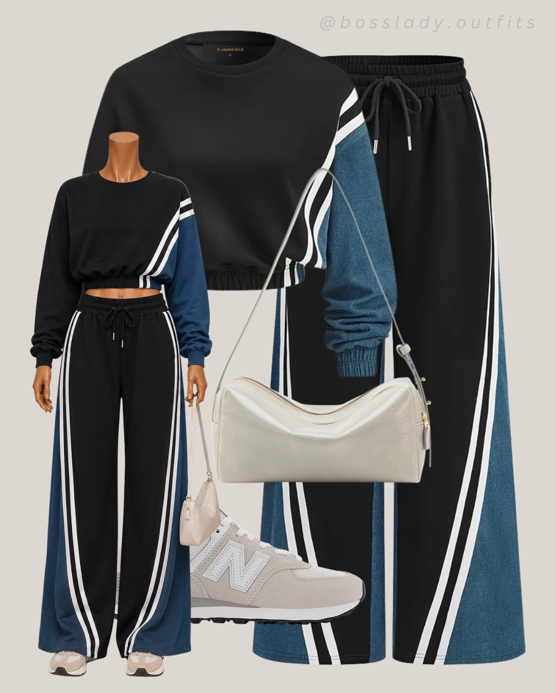 this fit said cozy but make it cute

Tags: matching sweatsuit set, colorblock sweatsuit, wide leg sweatpants outfit, airport outfit, travel outfit comfy, new balance 574 outfit, grey sneakers outfit, athleisure outfit, fall transition outfit, comfy outfit inspo

#LTKstyletip #LTKshoes #LTKbag