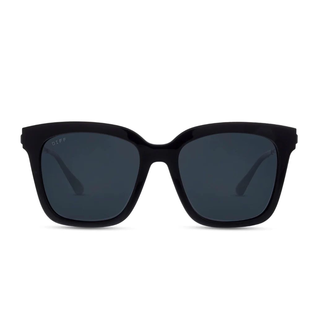 COLOR: black   grey   polarized sunglasses | DIFF Eyewear