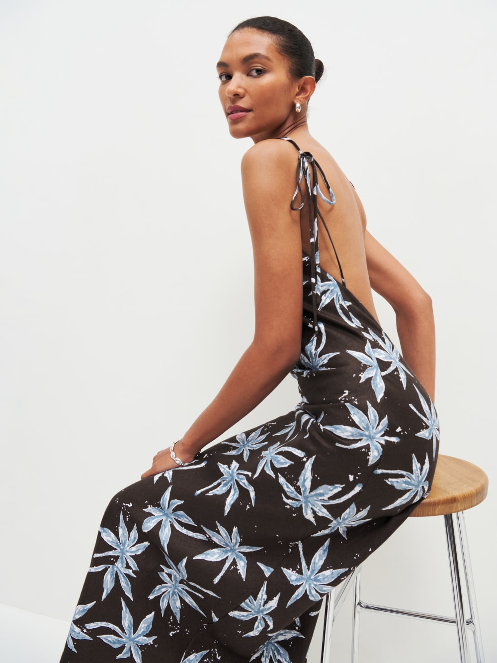 Selia Linen Dress | Reformation (Global)