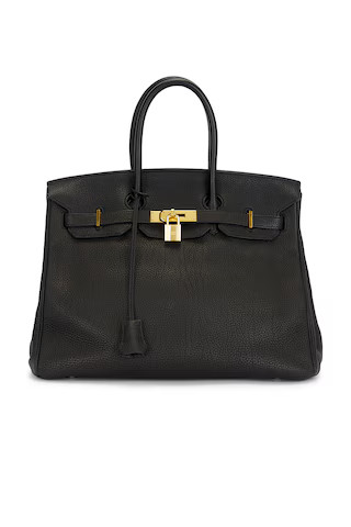 FWRD Renew Hermes Togo Birkin 35 Handbag in Noir from Revolve.com | Revolve Clothing (Global)