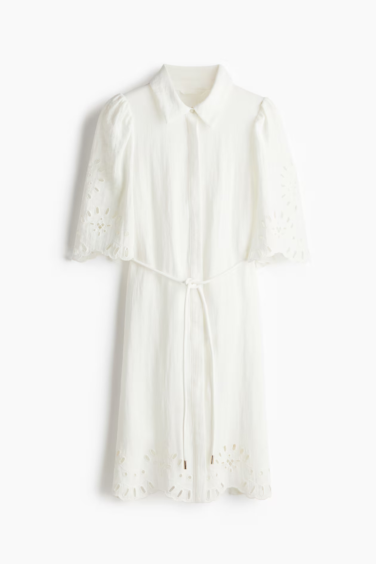 Eyelet Embroidered Dress | H&M (US + CA)