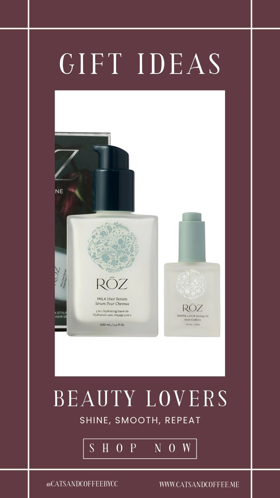 This lightweight hair oil set leaves hair soft, shiny, and beautifully finished — one of my newest favorites. I’m also tagging more haircare gifts, from moisturizing masks to smoothing serums and winter-friendly styling essentials.

#LTKGiftGuide #LTKSeasonal #LTKBeauty