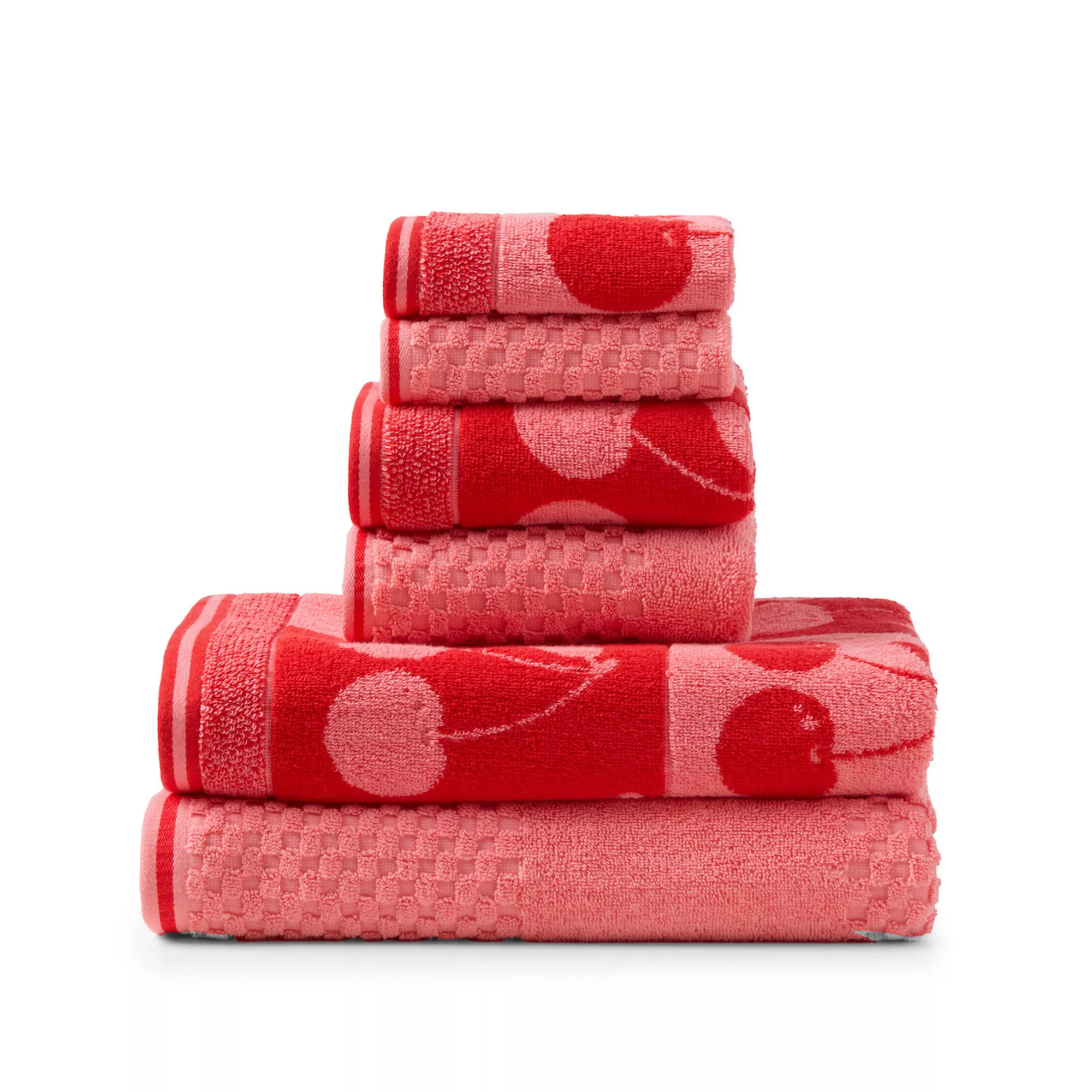 Caro Home Alisa 6-Piece Bath Towel Set | Kohl's