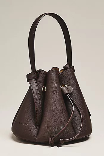 Laguna Cinched Vegan Leather Bucket Bag | Anthropologie (US)