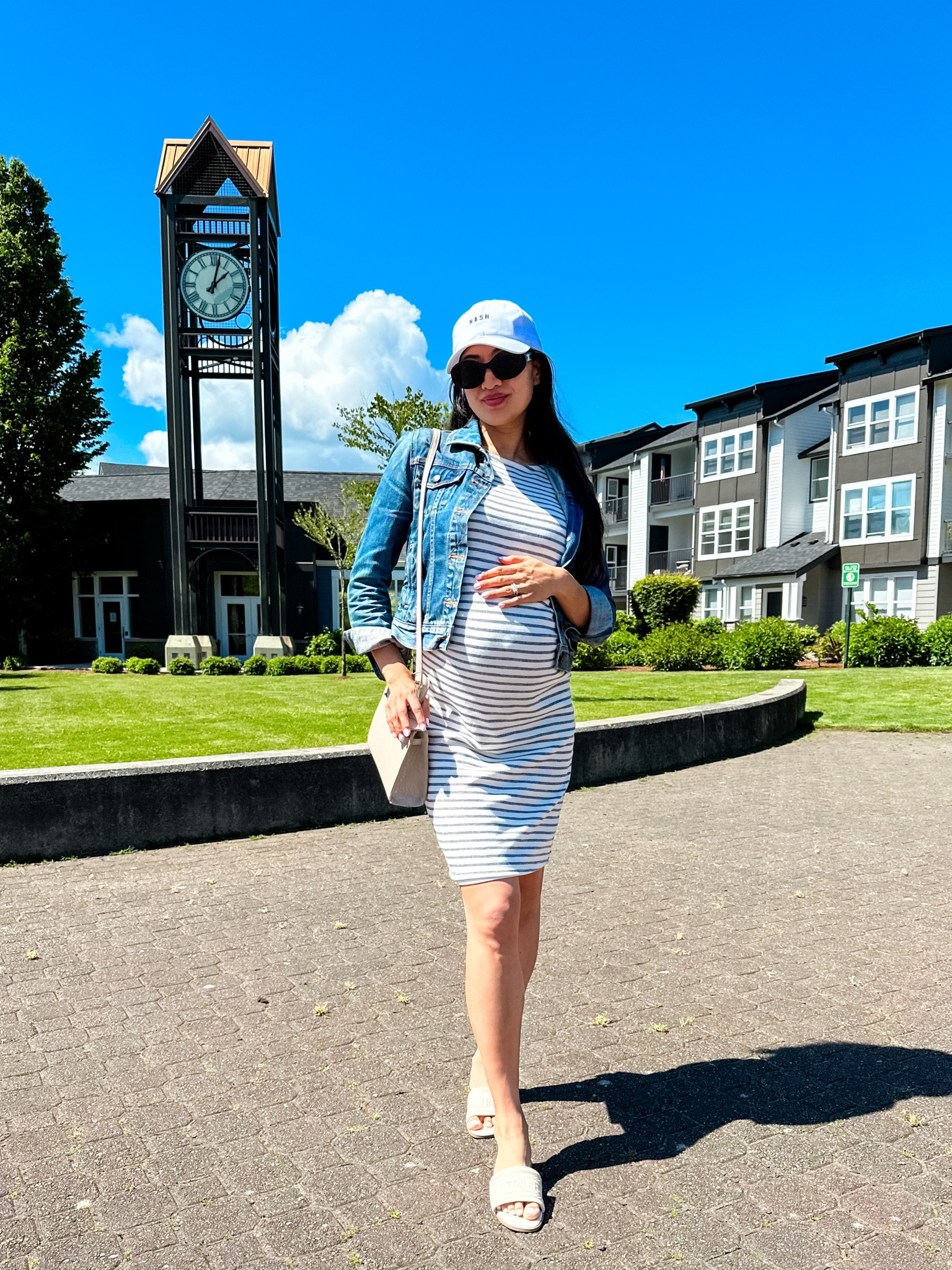 37 weeks and rewrite to pop 👼🏻 use my code ahnthescene25 for 25% off my dress! 

#LTKBaby #LTKBump #LTKFindsUnder50
