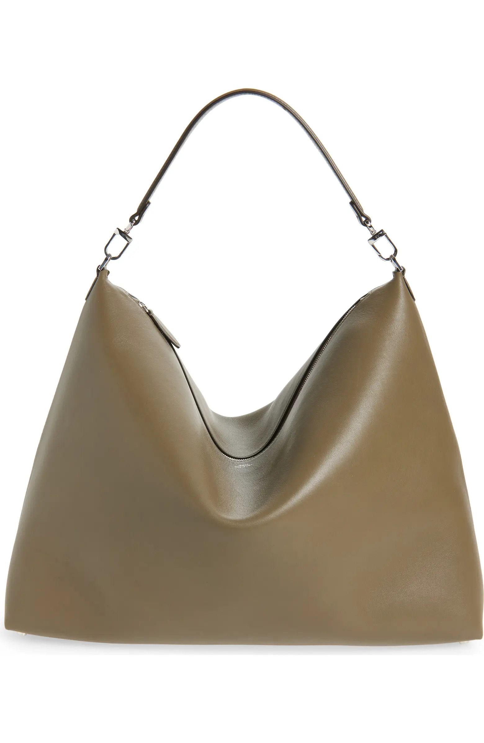 Bevel Leather Shoulder Bag | Nordstrom