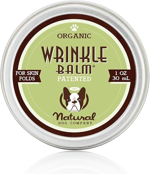 Natural Dog Company Wrinkle Balm Tin, Cleans and Protects Dog Wrinkles and Skin Folds, Perfect fo... | Amazon (US)