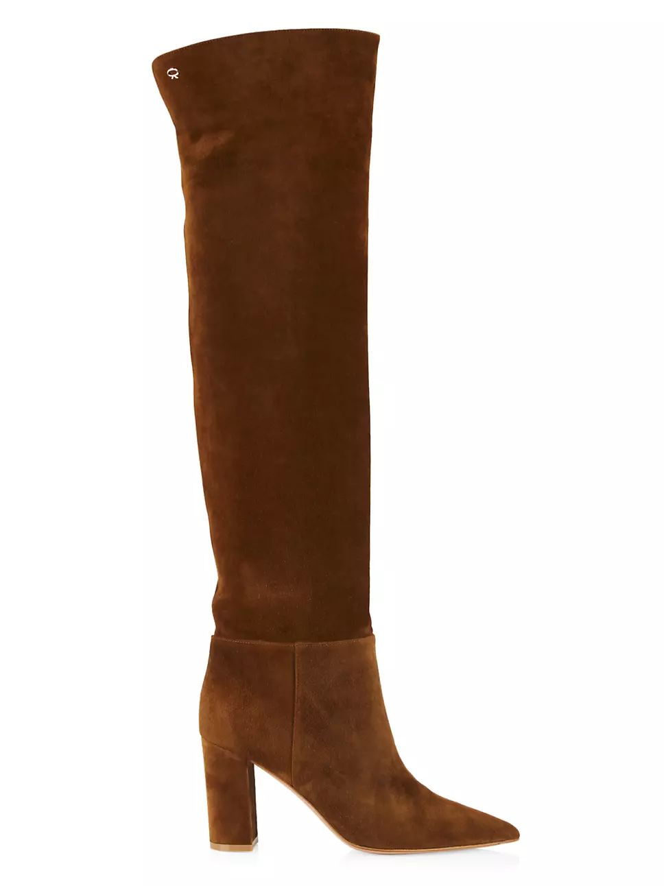 Gianvito Rossi Piper 85MM Suede Over-The-Knee Boots | Saks Fifth Avenue