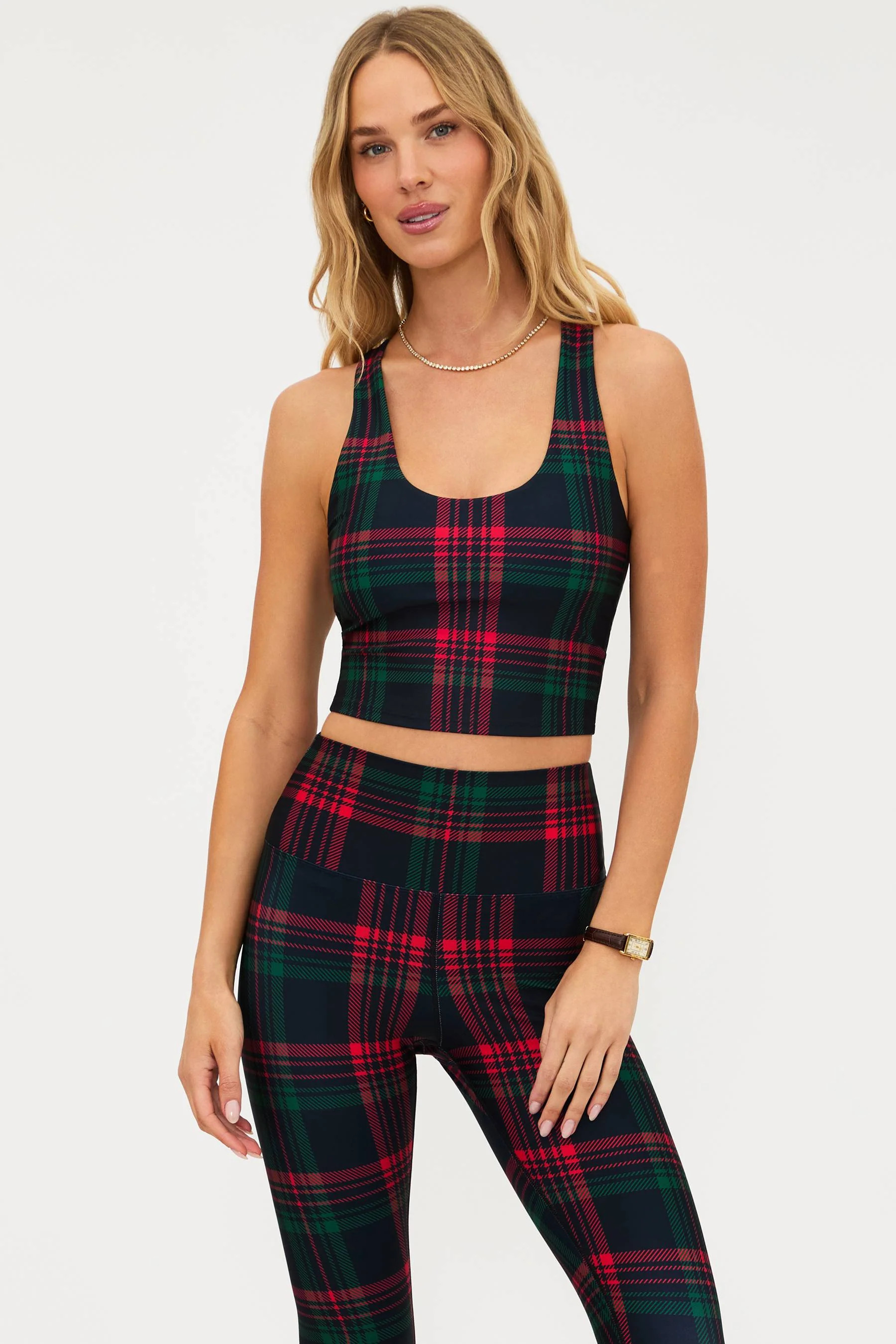 Yara Top Ribbon Plaid | Beach Riot