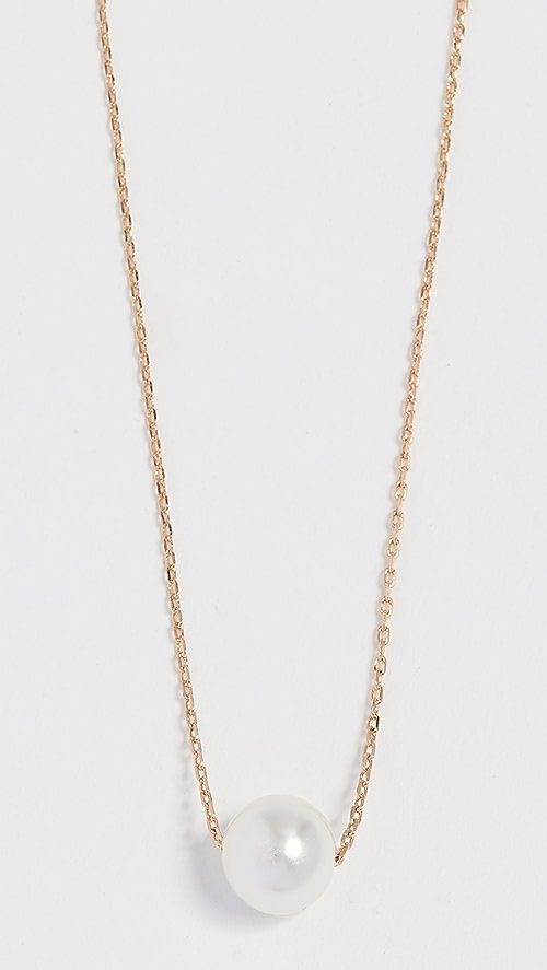 Theia Jewelry Petite Swarovski Imitation Pearl Necklace | SHOPBOP | Shopbop