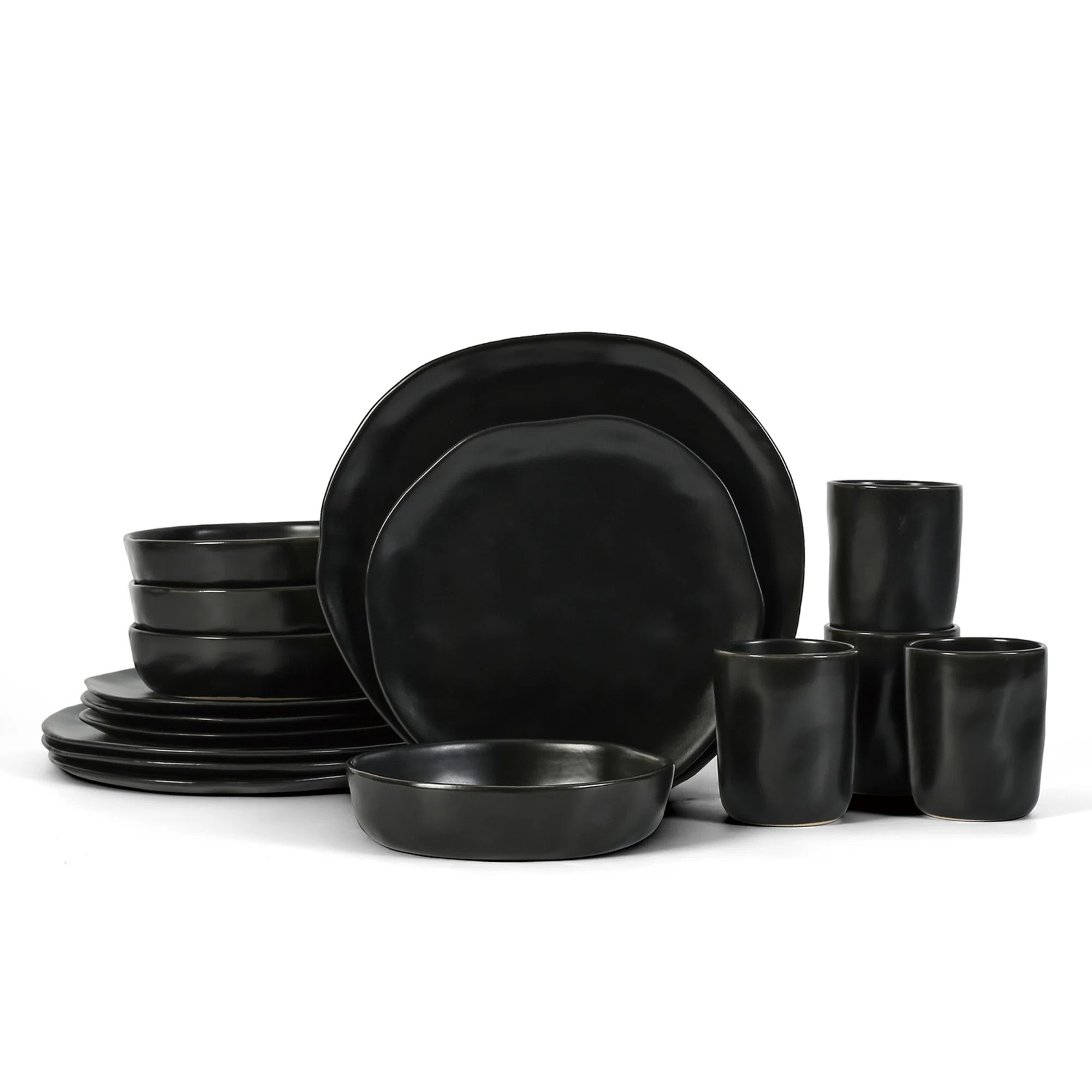 Stone by Mercer Project Hekonda 32-Piece Dinnerware Set Stoneware | Joss & Main