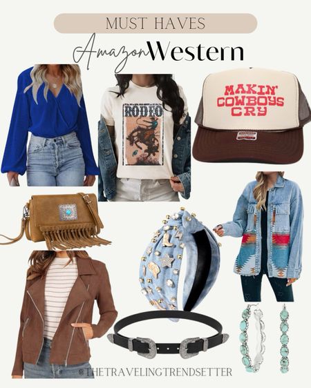 Must have Amazon western finds - must have for Rodeo, Nashville western winter outfit ideas for women 

#LTKsalealert #LTKfindsunder50 #LTKSeasonal