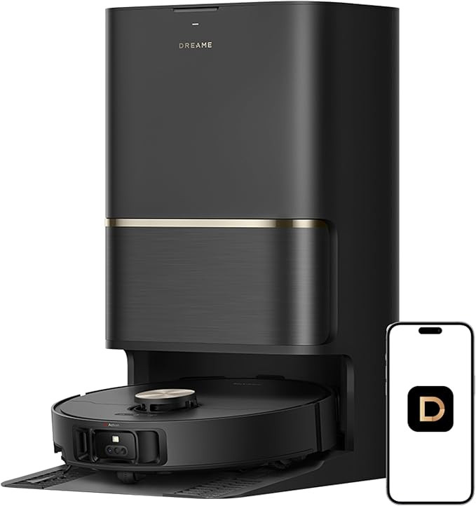 DREAME L50 Ultra Robot Vacuum and Mop Black with Auto-Empty and Mop Self-Cleaning, Precise Obstac... | Amazon (US)