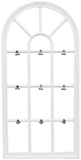 PRINZ 9-Opening Window Wall Collage Clip Picture Frame, Holds 4' x 6' Photos, White, 13.58' X 27.... | Amazon (US)