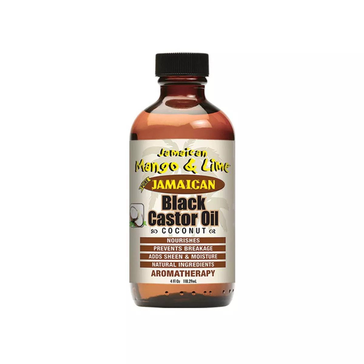 Jamaican Black Castor Oil Mango and Lime Black Castor Oil  - 4 fl oz | Target