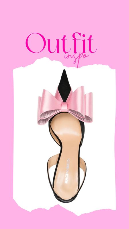 Barbiecore Trend | Mach & Mach Pink Bow Slingback Heels | Special Occasion | Wedding Guest Outfit

#LTKstyletip