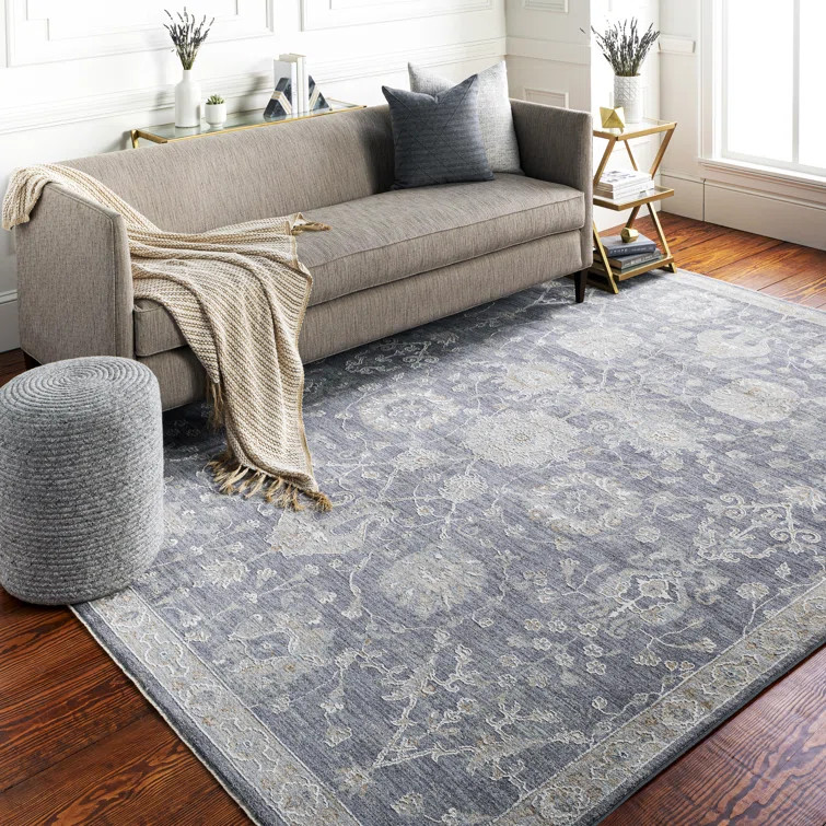 Hodgin Gray/Blue Rug | Wayfair North America