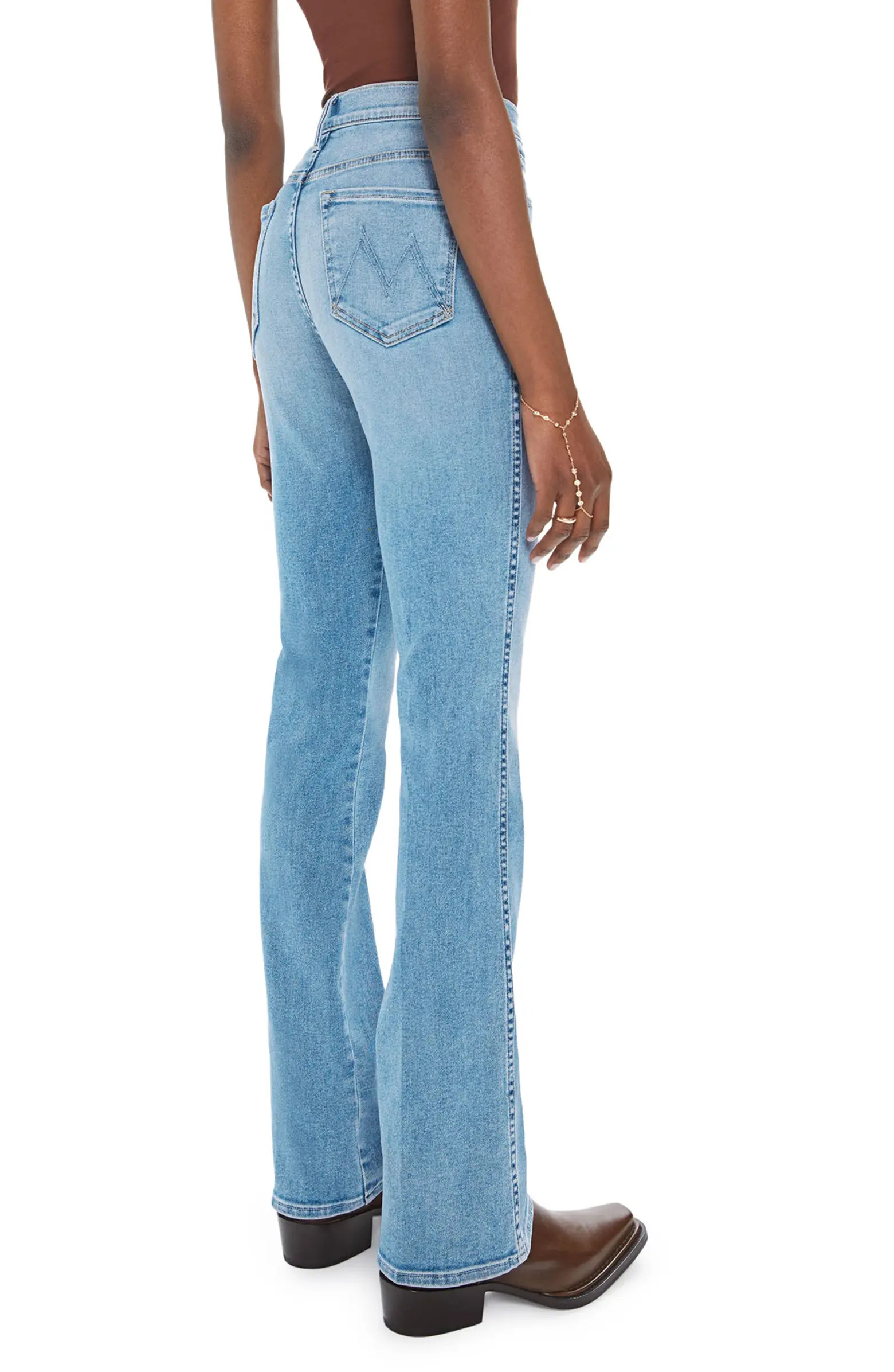Smokin' Double Heel High Waist Bootcut Jeans | Nordstrom
