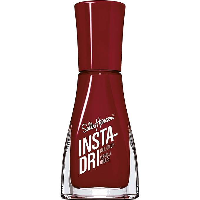 Sally Hansen Insta-Dri®, Cinna-Snap, Quick Dry, Long Lasting, Streak-Free Shine, Red Nail Polish | Amazon (US)