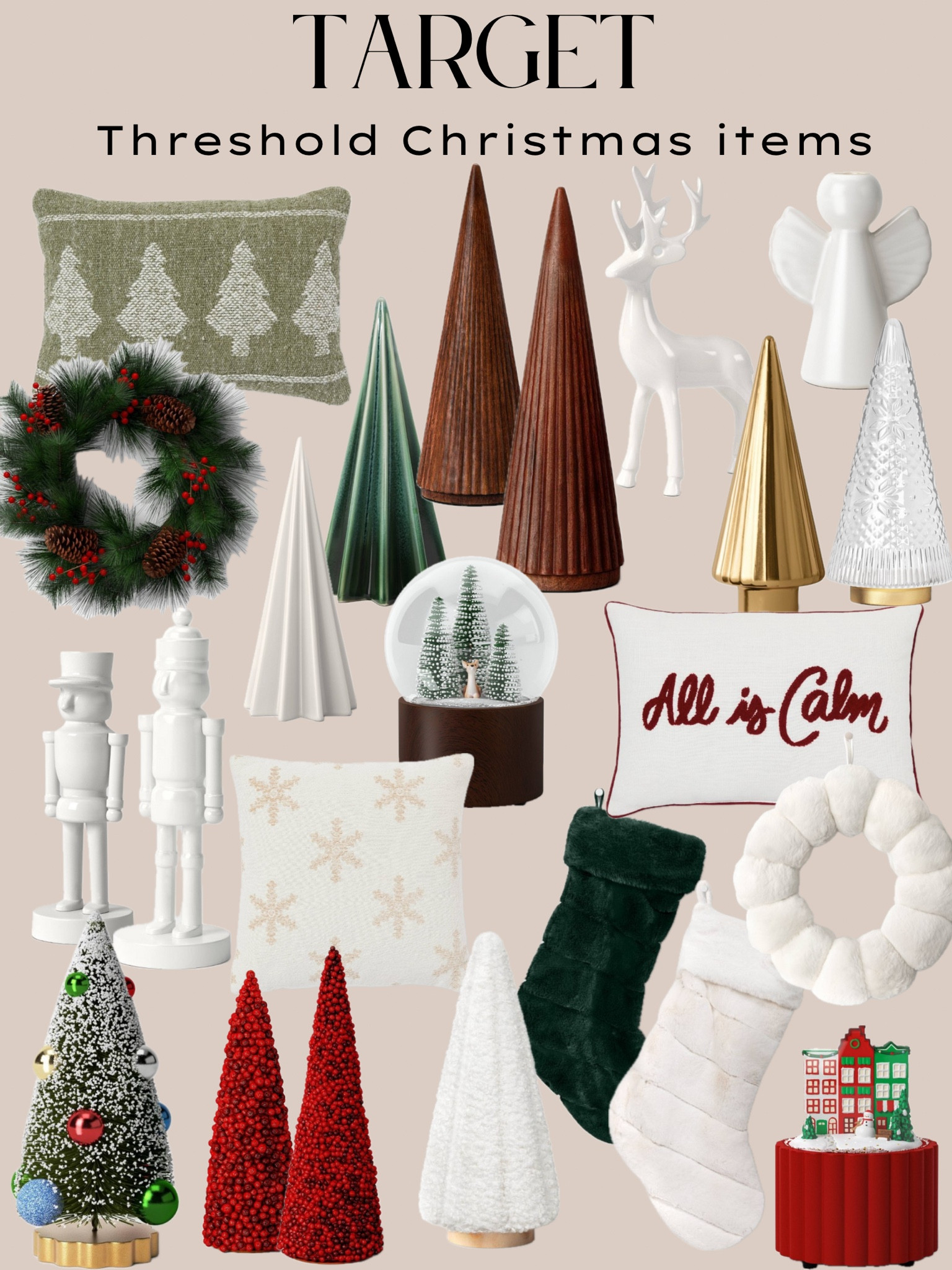 Target Threshold Christmas items now available!

#LTKHome #LTKHoliday #LTKSeasonal