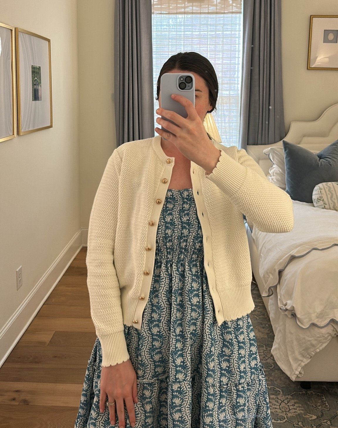 The cutest little $22 cardigan to pair with Hill House dresses!!

#LTKootd #LTKmomlife #LTKgrwm