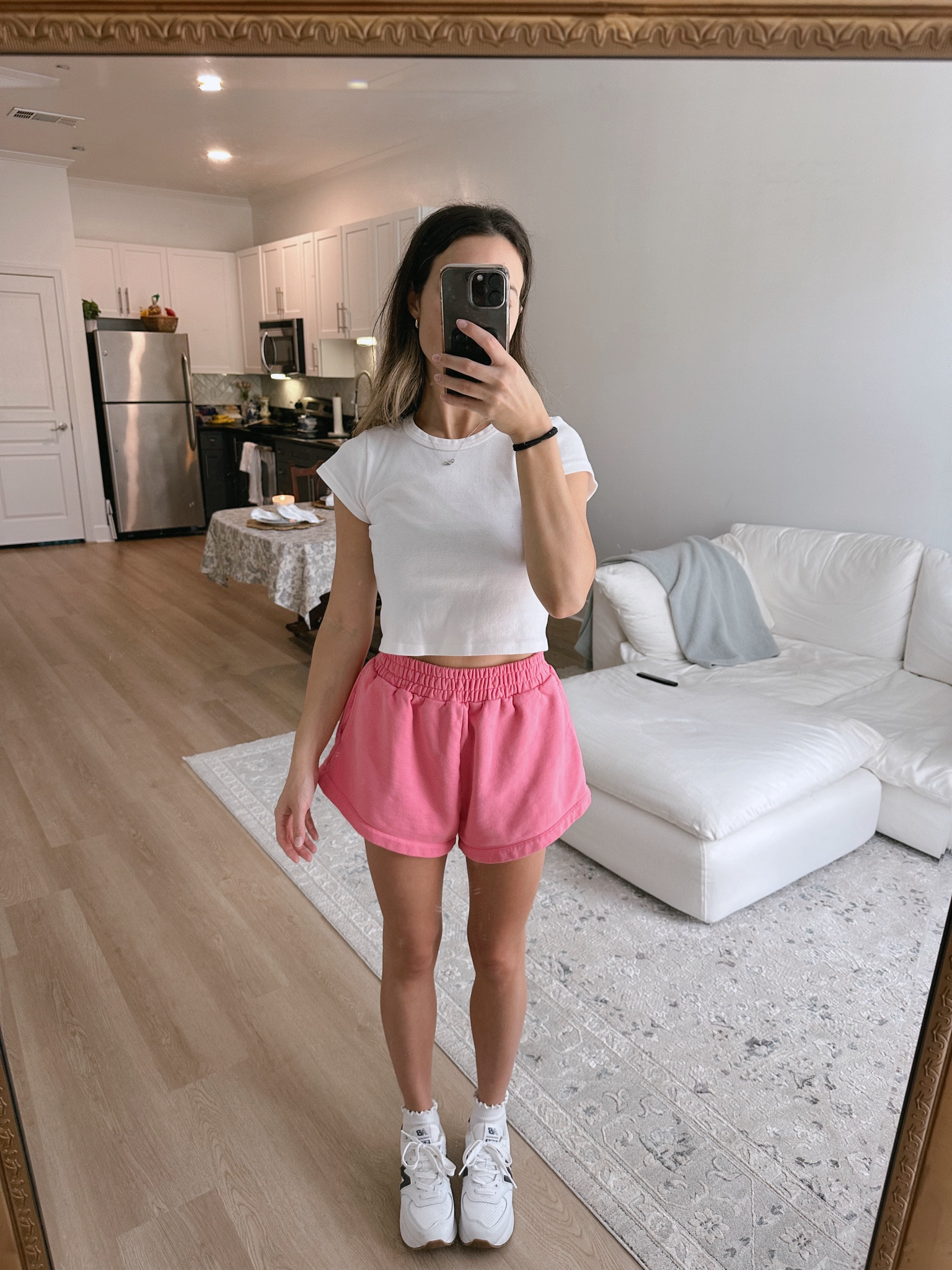 White tee is from brandy melville. Daily’s drills shorts are sold out but they restock often. 

#LTKU #LTKStyleTip