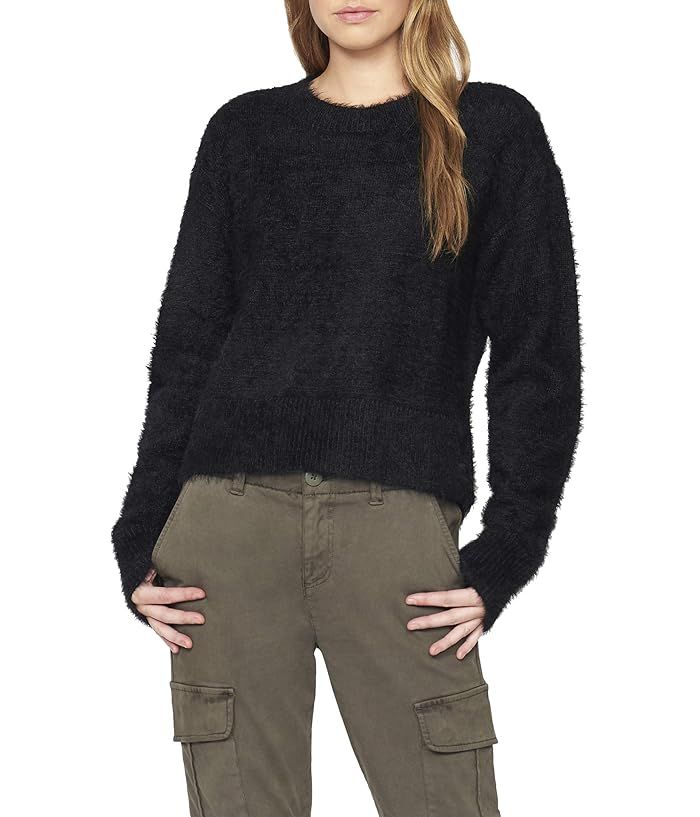Sanctuary Soft Popover Sweater (Black) Women's Sweater | Zappos