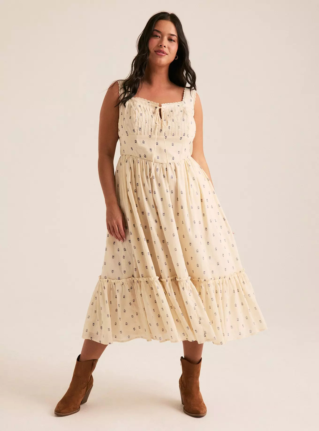 Festi Tie-Front Dress | Torrid (US & Canada)