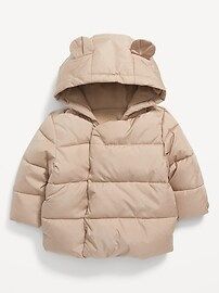 Unisex Hooded Frost-Free Puffer Jacket for Baby | Old Navy (US)