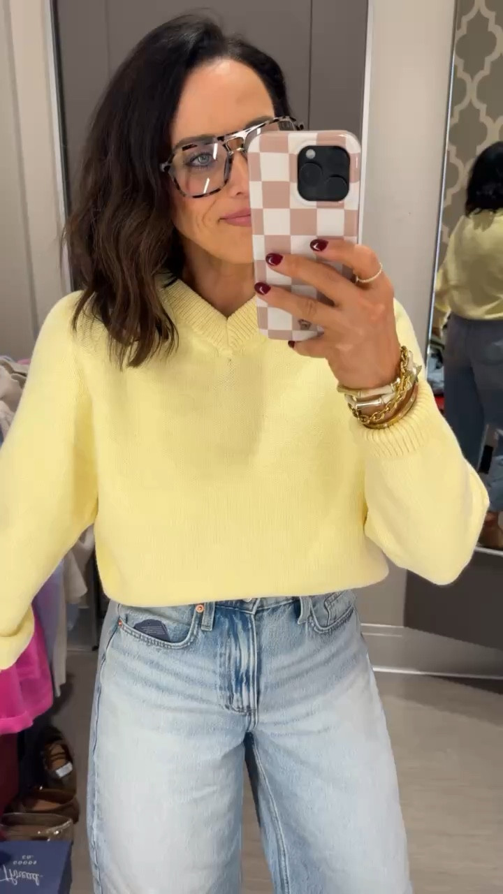 This is the cutest butter yellow sweater! 💛 Perfect for spring. Loving how cute and cozy this is. Affordable and comfortable this is definitely a Target must have! Butter yellow sweater mom life everyday wear cute and soft sweater target finds cute better yellow sweater busy mom teacher wear spring color affordable sweater cute and comfort target mom outfits Vintage Pickin 

#LTKPetite #LTKmomlife #LTKdayinmylife