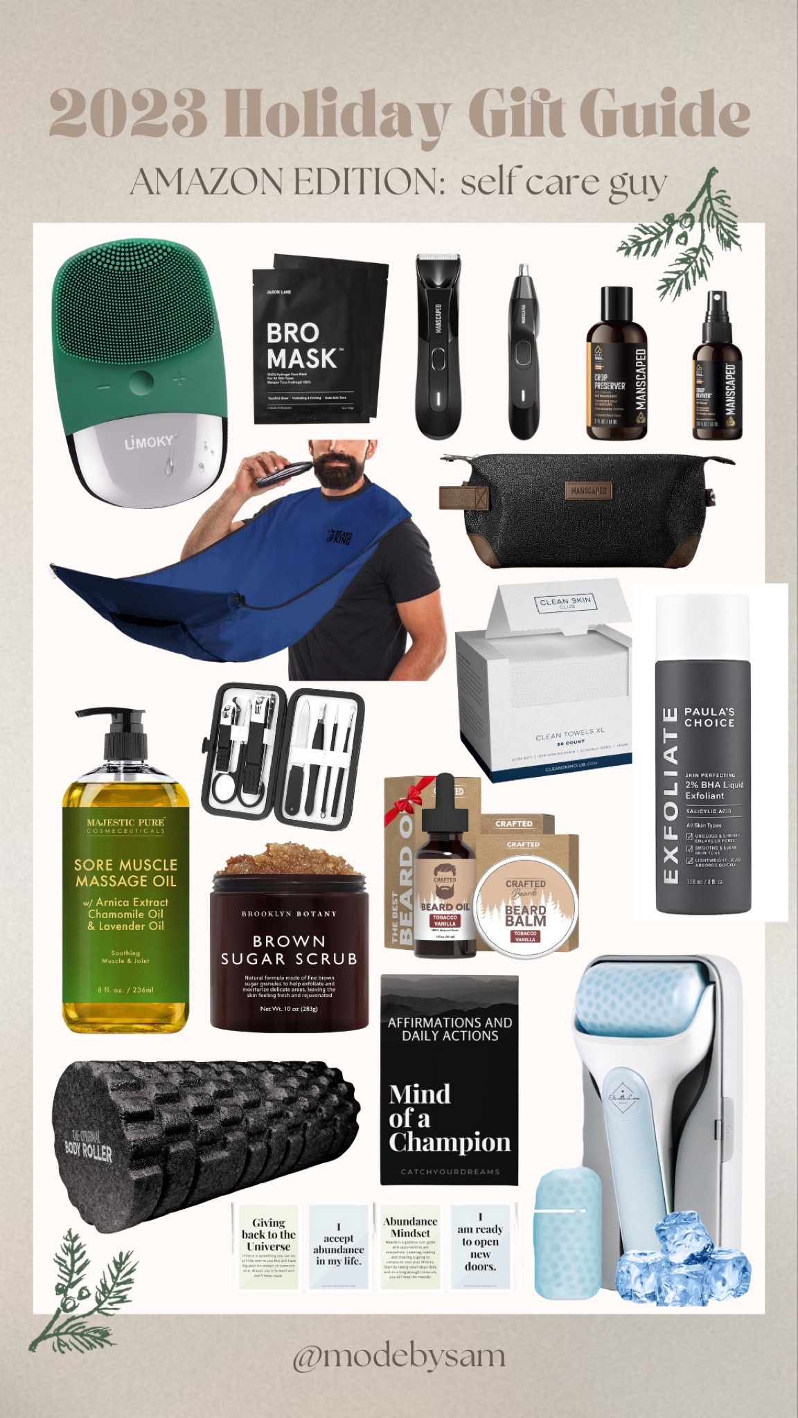 Amazon gift guide for the self-care guy!🎅🏼❤️

Gifts for guys, gifts for bestie, gifts for brother, gifts for dad, gifts for husband, gifts for brother-in-law, gifts for friends, gifts for cousins, gifts for family friends! 


#LTKCyberWeek #LTKGiftGuide #LTKHoliday