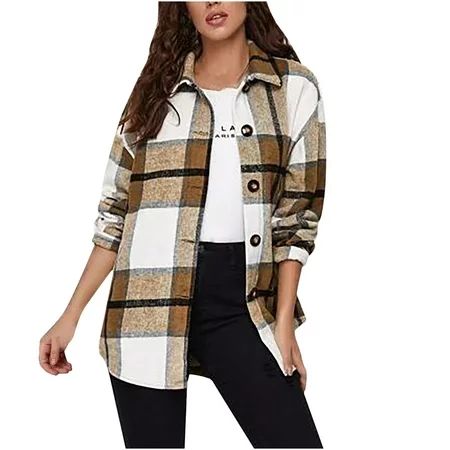 Heated Jackets for Women Cardigan for Women Fashion Woman Long Sleeve T-Shirt Autumn Open Front Loos | Walmart (US)