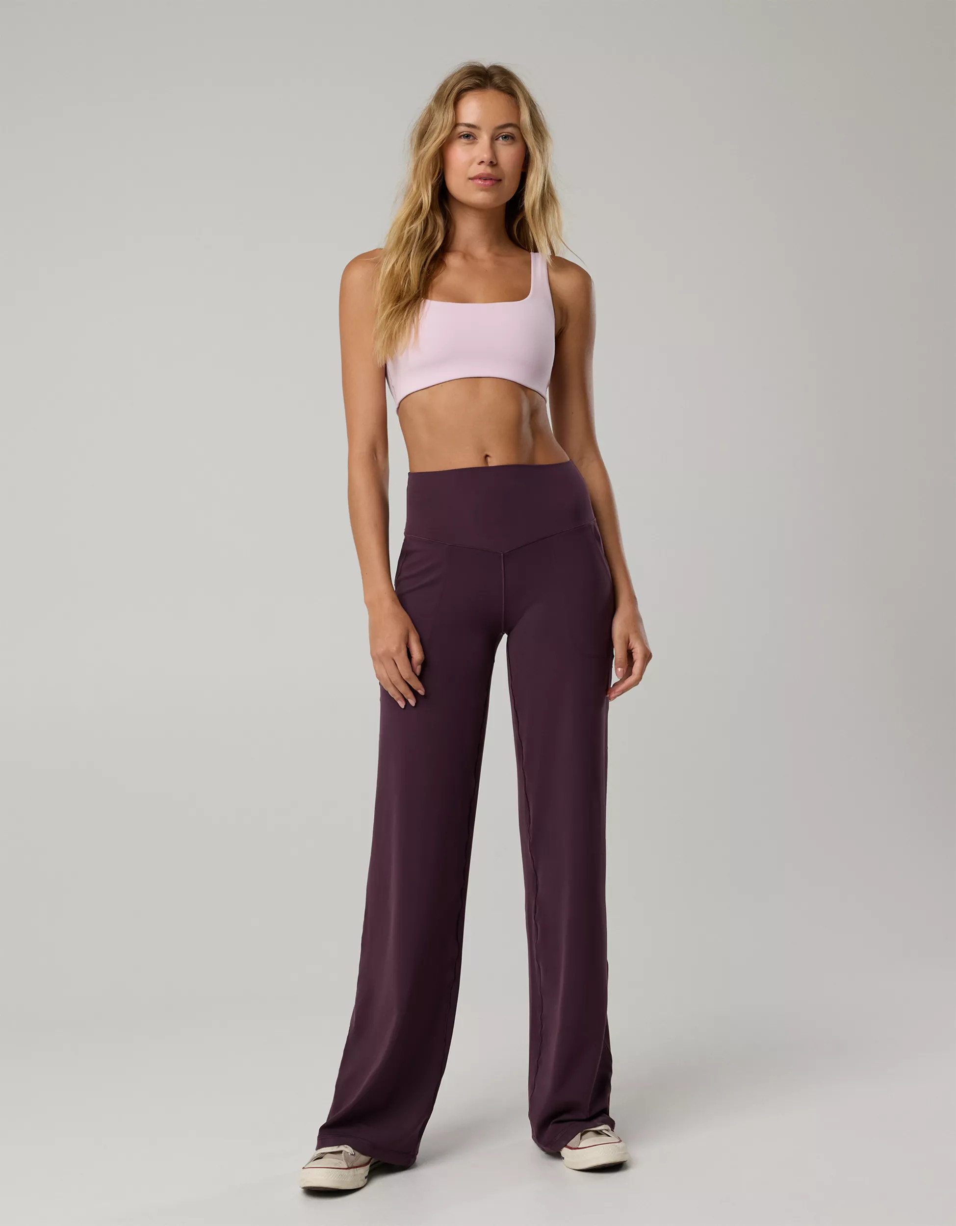 OFFLINE By Aerie Real Me XTRA High Waisted Trouser | Aerie