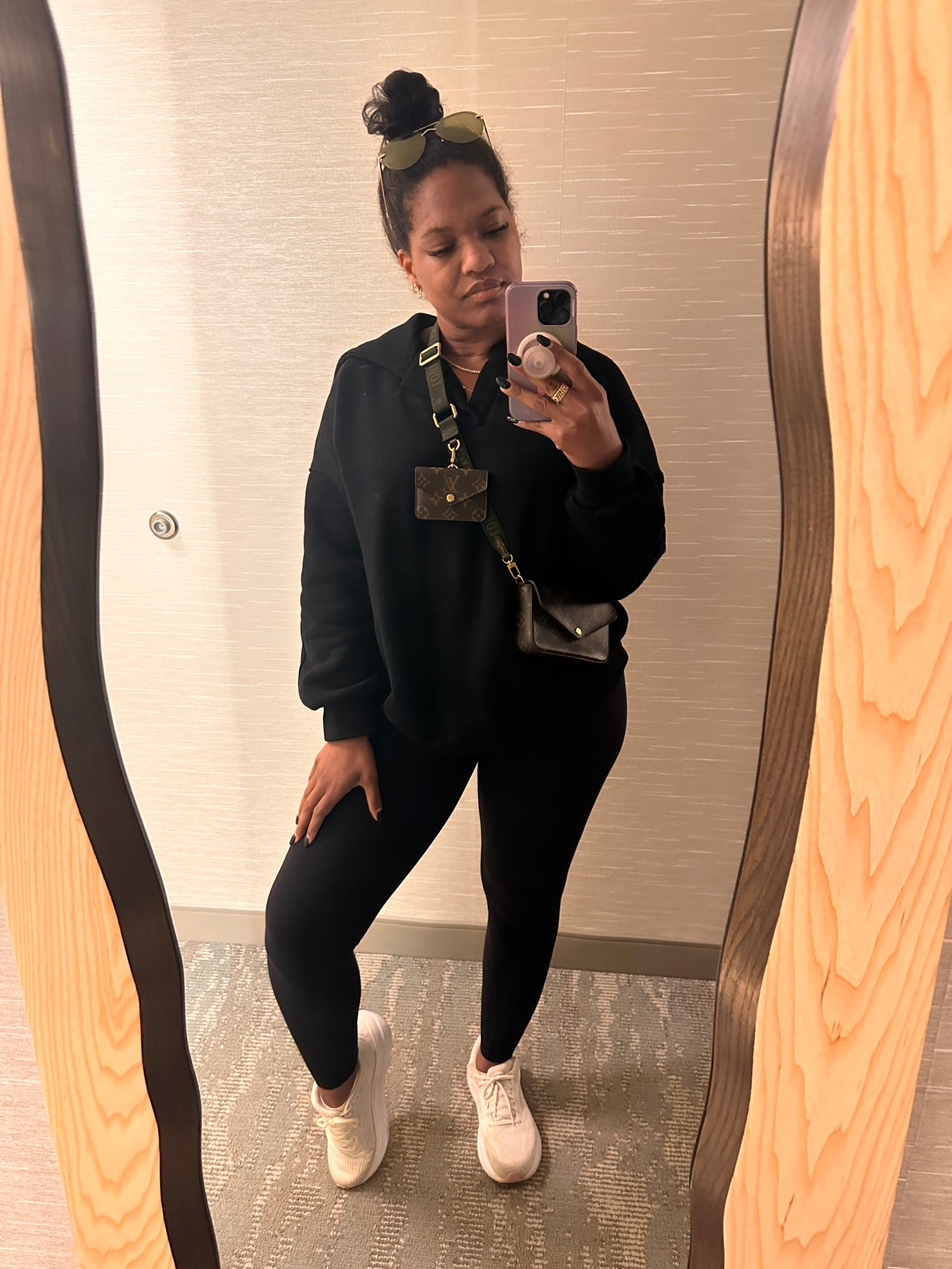 I don’t know why I bothered packing outfits when I practically wore this all weekend. Ordering this hoodie Amazon in another color! I’m wearing a size large and it’s slightly oversized on me  

#LTKMidsize #LTKActive #LTKFindsUnder50