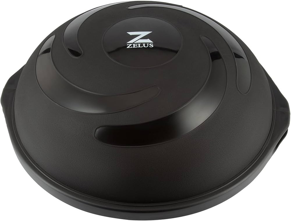 ZELUS 25in. Balance Ball | 1500lb Inflatable Half Exercise Ball Wobble Board Balance Trainer w No... | Amazon (US)