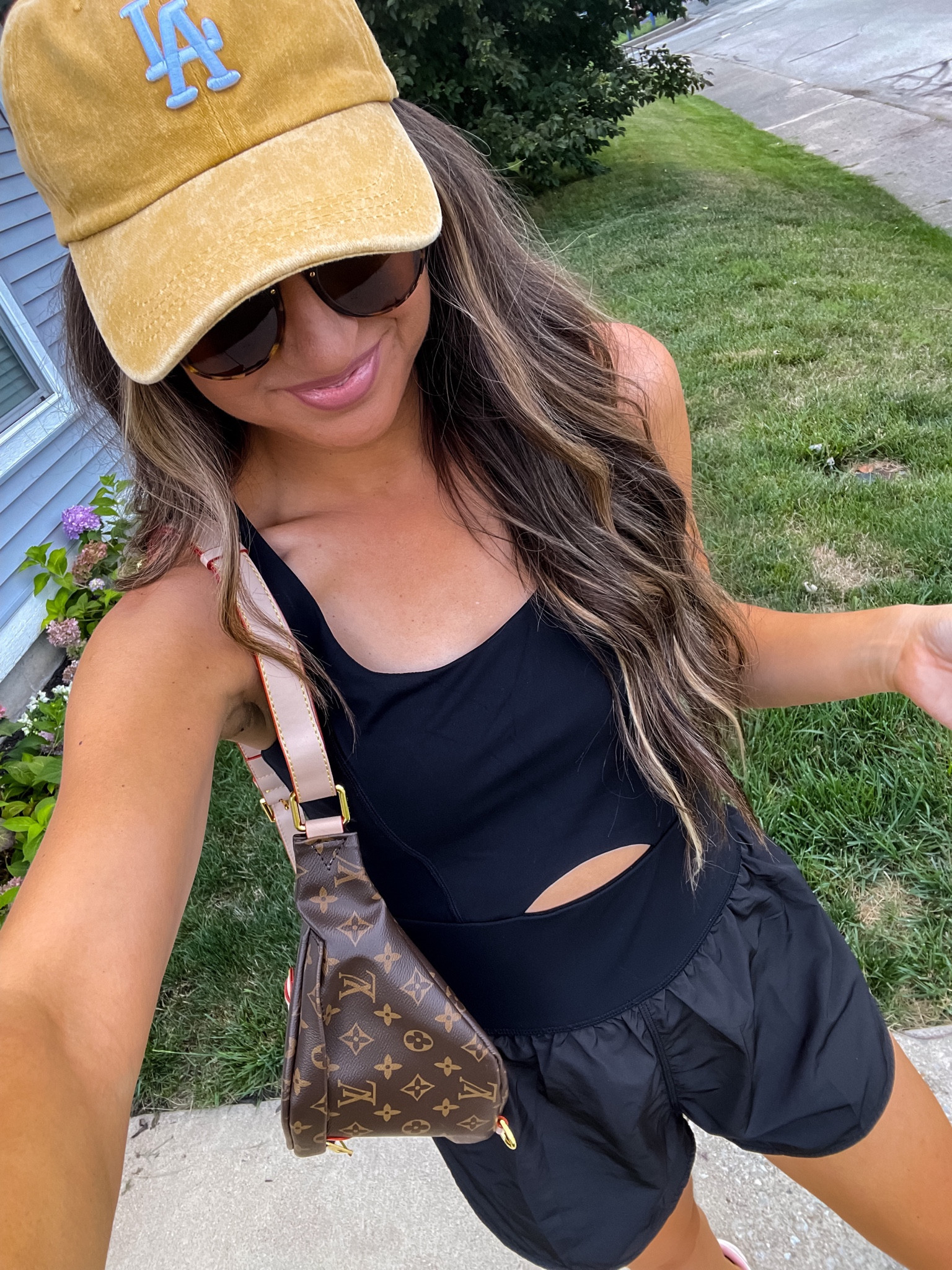 Obsessed with this runsie! 🖤🖤

#LTKunder50 #LTKtravel #LTKFitness