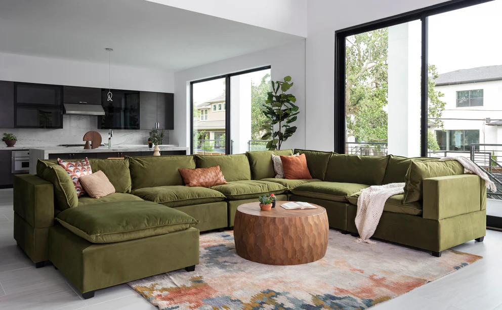 Kova Grand Corner + Ottoman | Albany Park