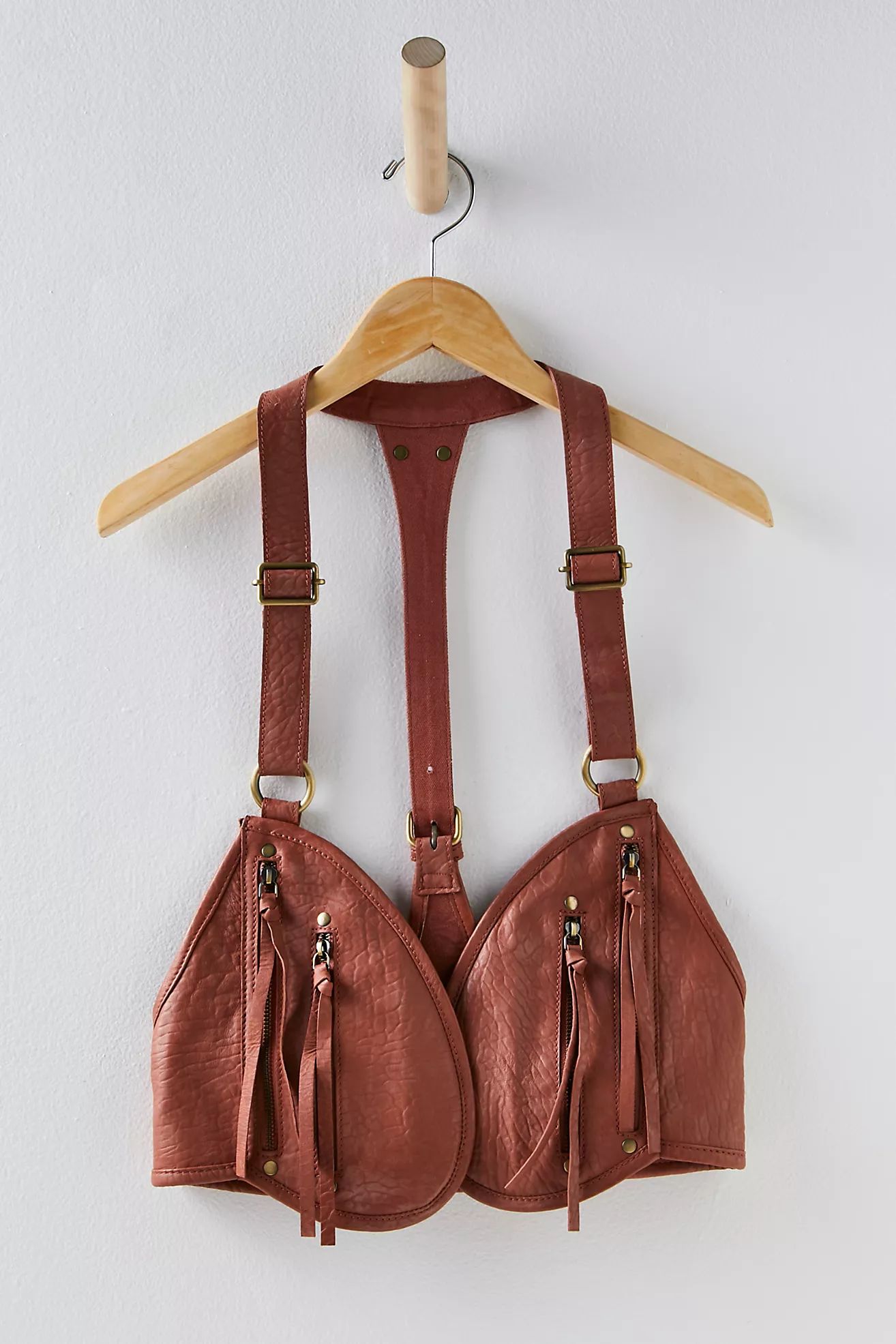 Olympia Leather Harness Bag | Free People (Global - UK&FR Excluded)