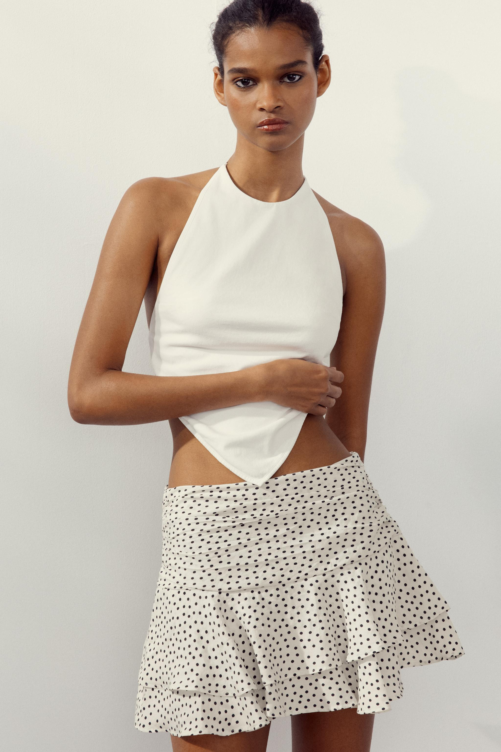 OPEN-BACK HALTER TOP | Zara US