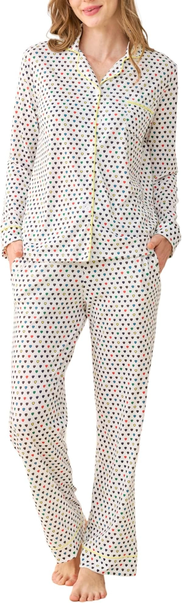 Women Y2k Monkey Pajamas Set Button Down Sleepwear Loungewear Pjs for Jammies Party Christmas Tha... | Amazon (US)