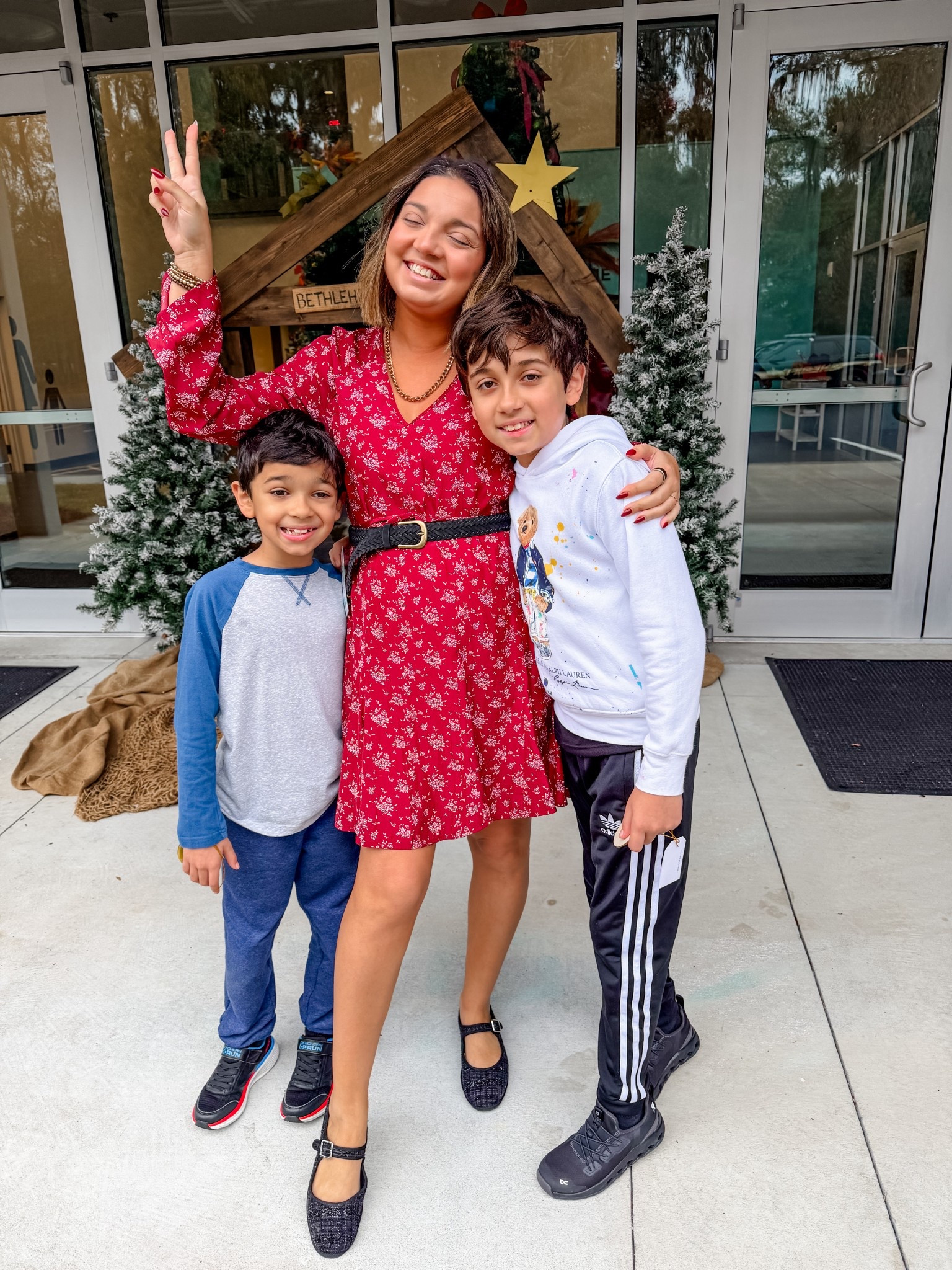 Fits true to size, 5”4 for height reference 