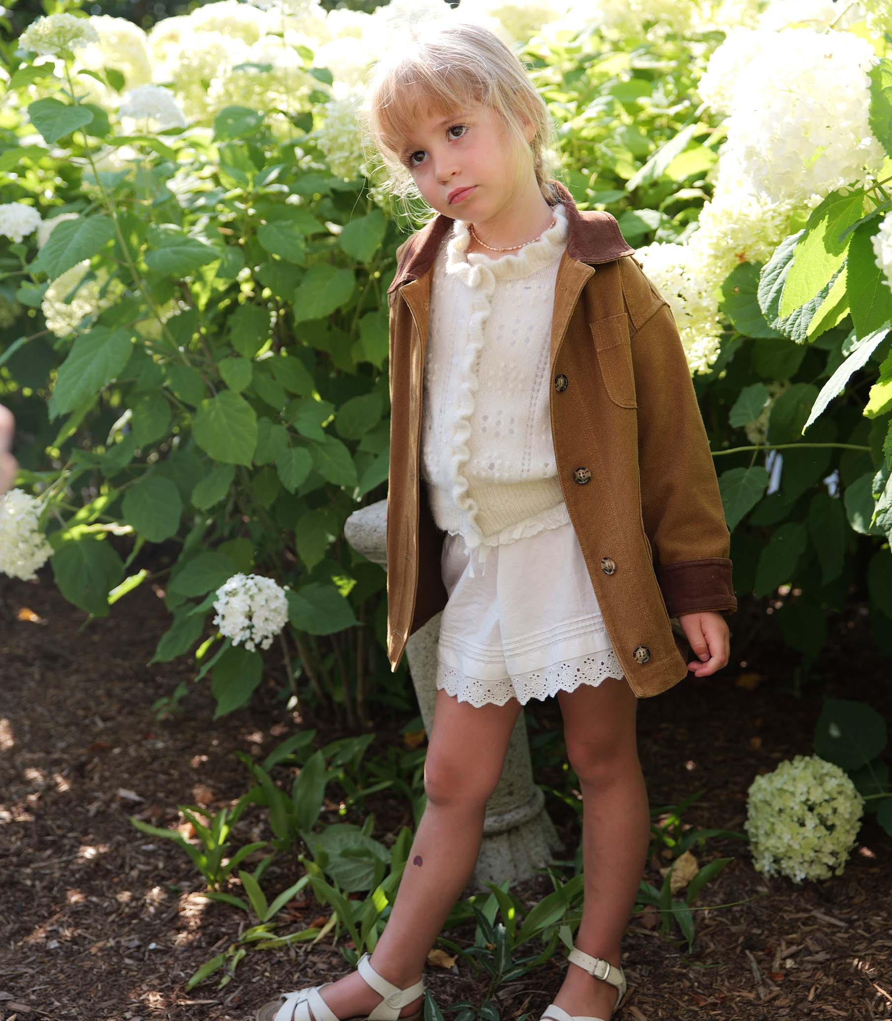 Little Pascual Jacket - Willow Bark | DÔEN | DOEN