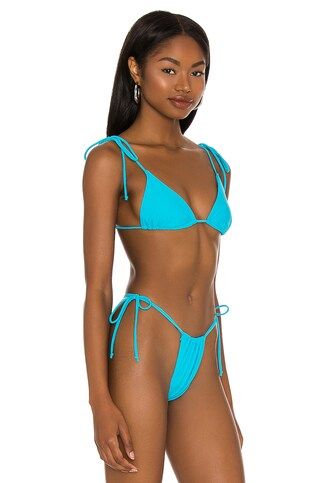 superdown Liv Top in Turquoise from Revolve.com | Revolve Clothing (Global)