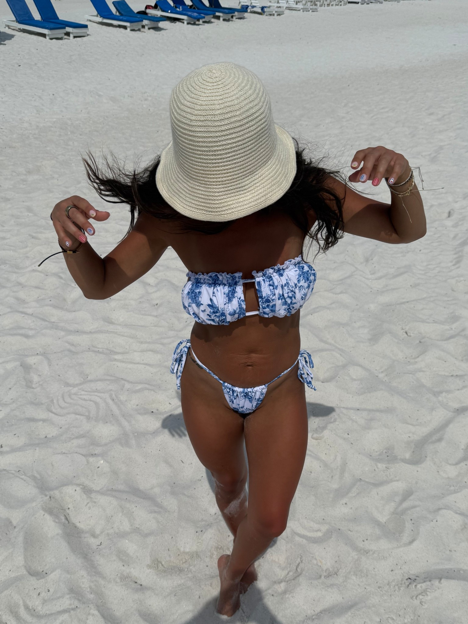 Blue and white bikini💙

#LTKSeasonal #LTKPetite #LTKSwim