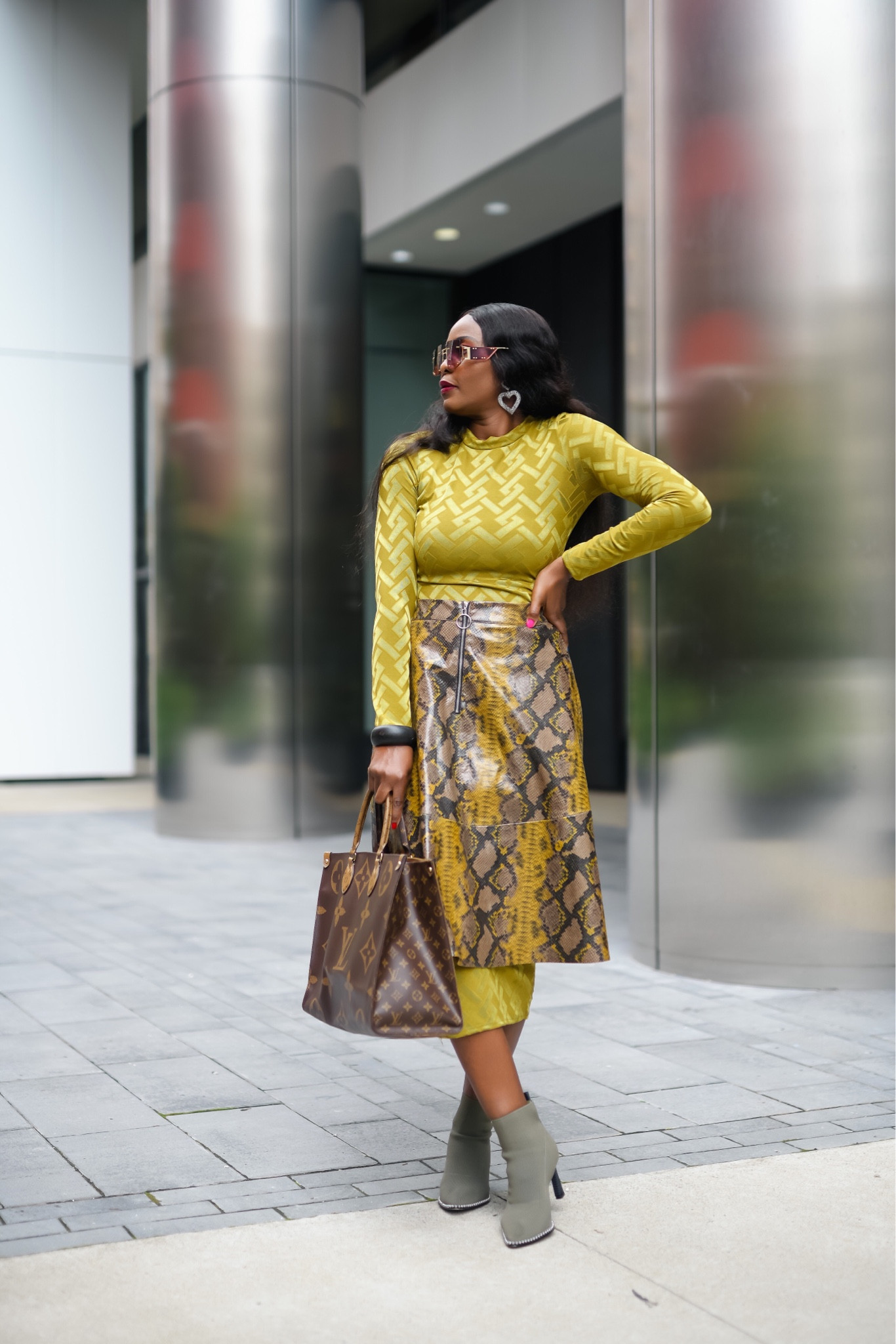 Olive Green Leather, Louis Tote, and Army Green vibes

#LTKbeauty #LTKshoecrush #LTKstyletip