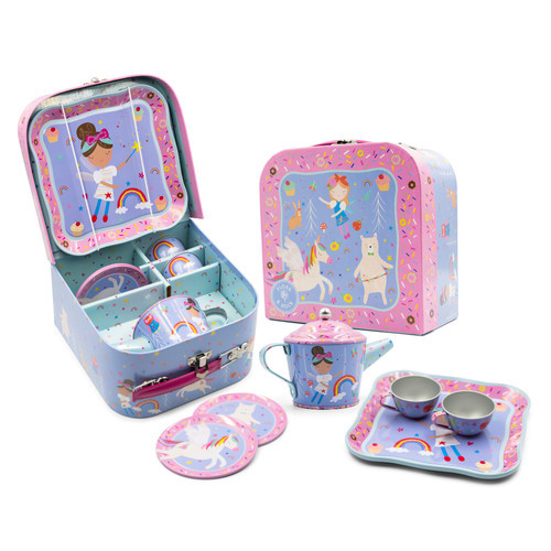Floss & Rock 7pc Tea Set in Attache in Rainbow Fairy at Nordstrom | Nordstrom