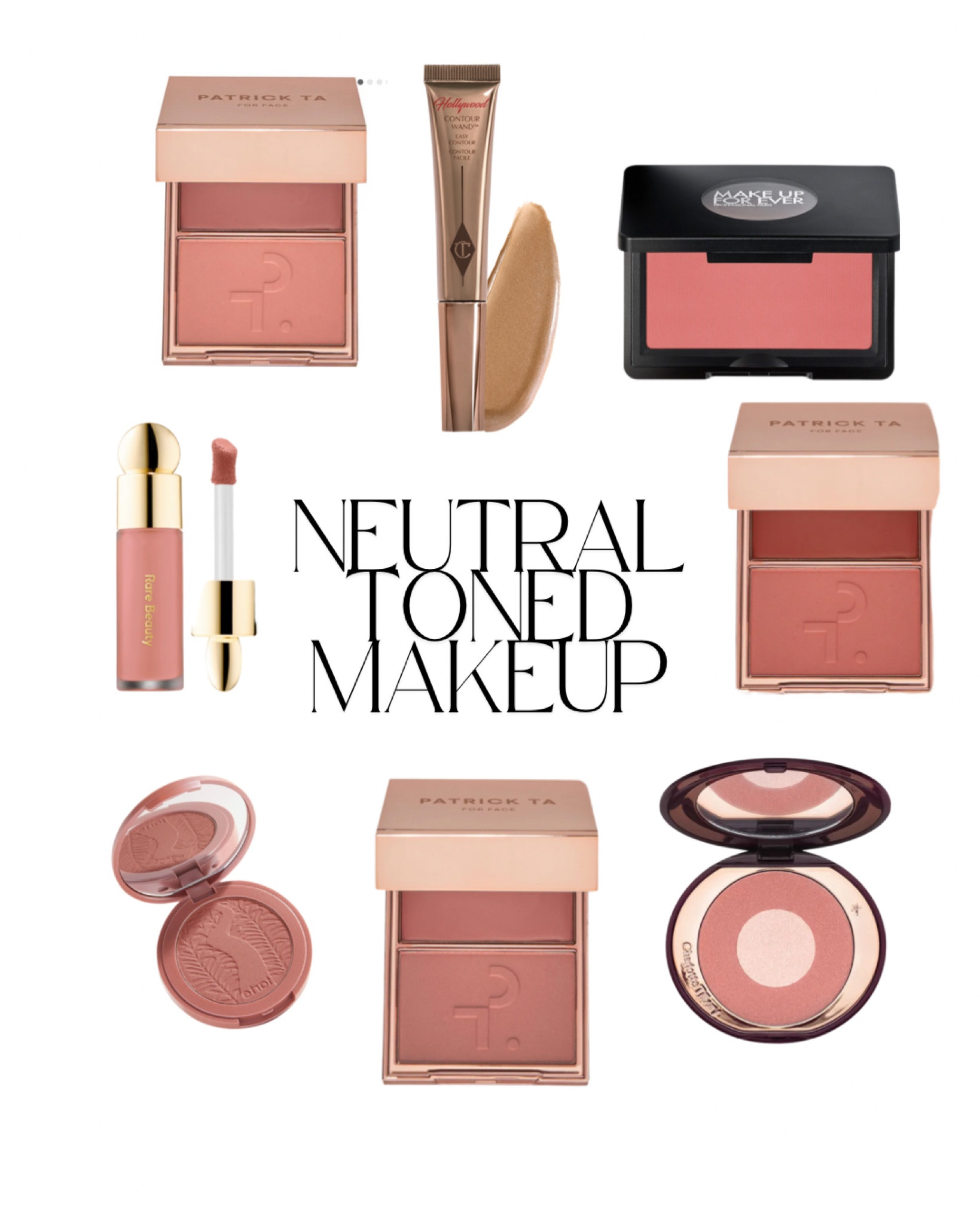Neutral toned blushes and a bronzer for my girls who have both colors in their palettes. Neutral can be an easy go to if you aren’t sure what you need or if you want to appear more natural

#LTKwedding #LTKfindsunder50 #LTKbeauty