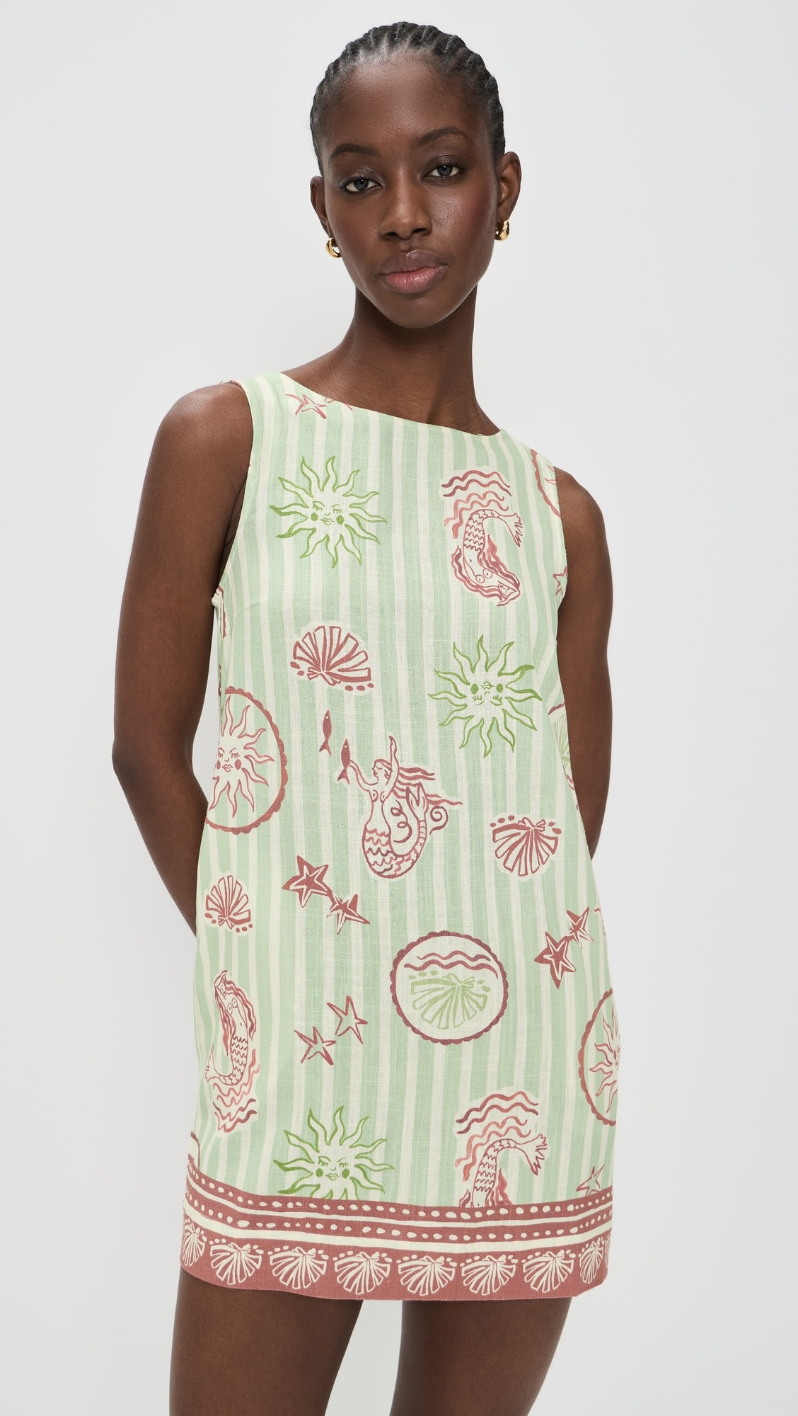 Soleil Shift Mini Dress | Shopbop