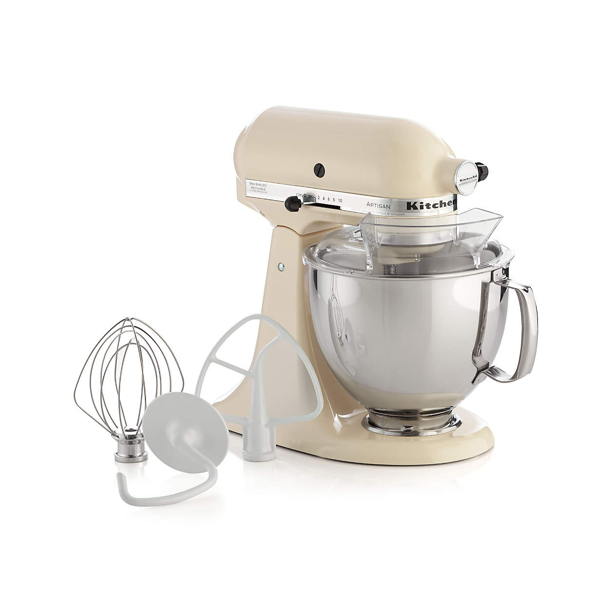 KitchenAid Artisan Series 5-Quart Tilt-Head Lavender Cream Stand Mixer + Reviews | Crate and Barr... | Crate & Barrel