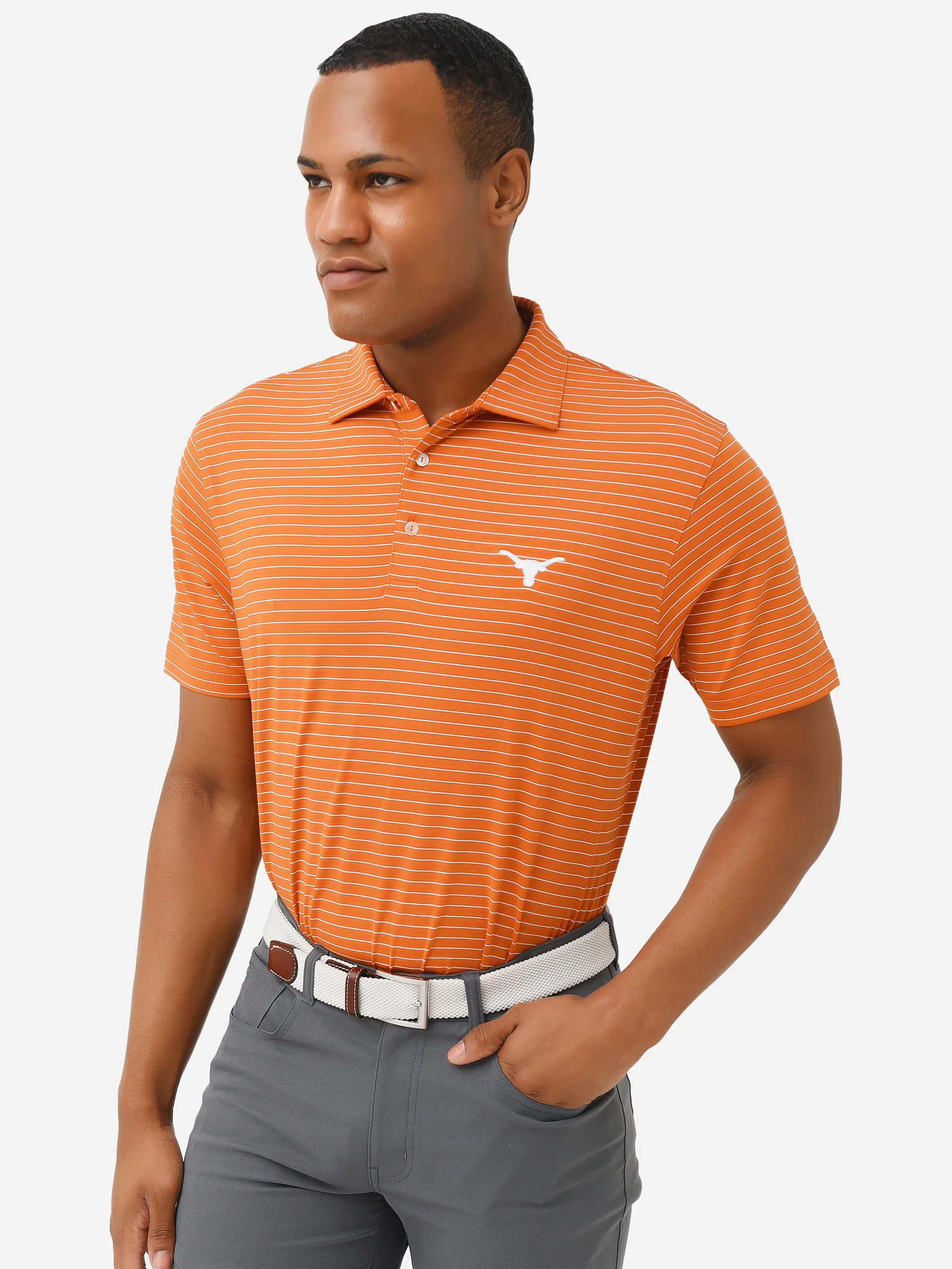 Peter Millar Collegiate Men's Crafty Performance Jersey Polo | Saint Bernard